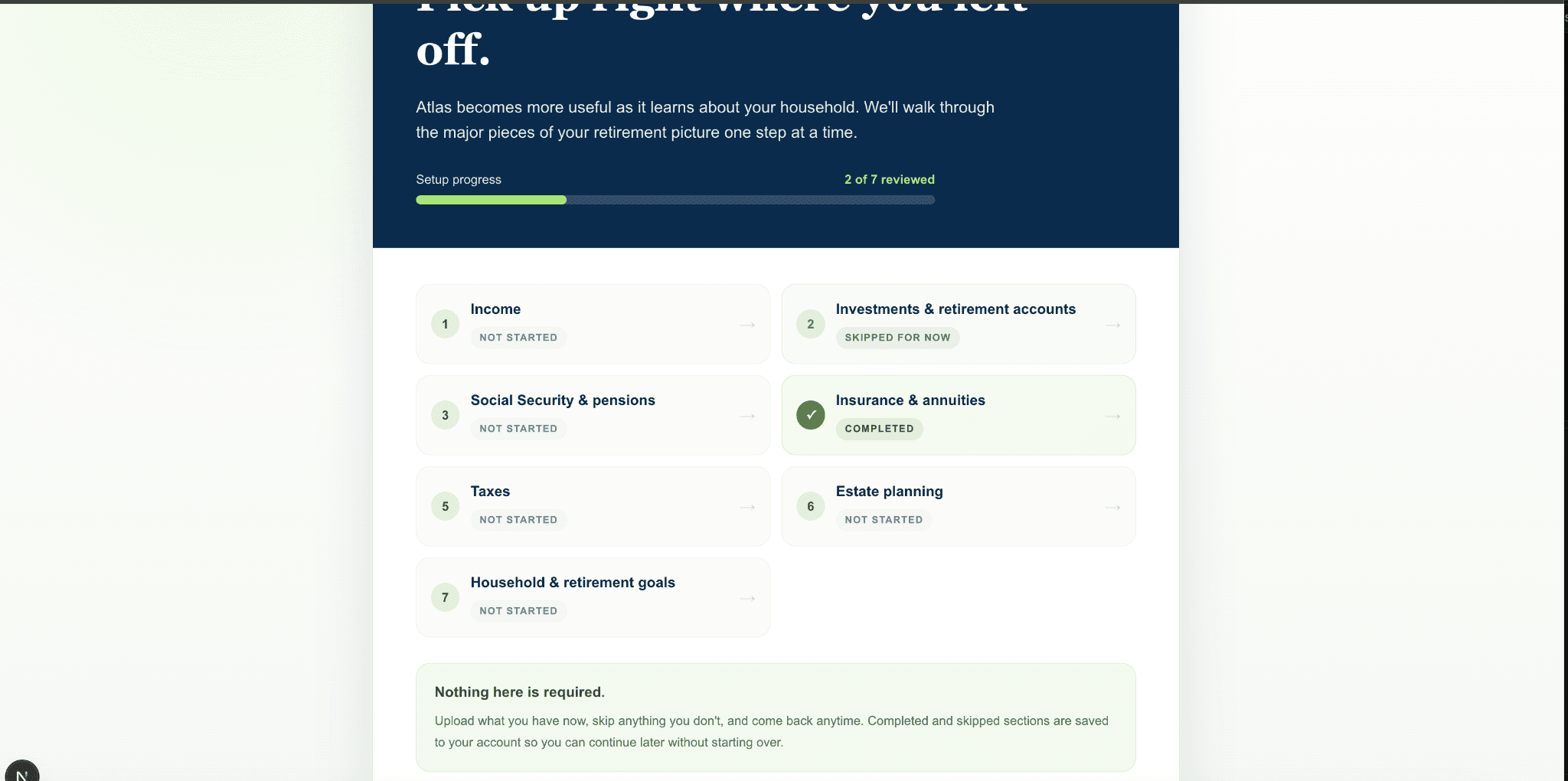 Guided Full Access onboarding
